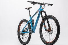 Cube Stereo 160 HPA TM MTB Fully 27,5 2016 | bermudablue´n´flashorange