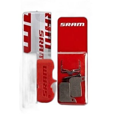 SRAM Scheibenbremsbelag Road Disc hydr. | organisch, Stahl Trägerplatte, VE=1 Paar