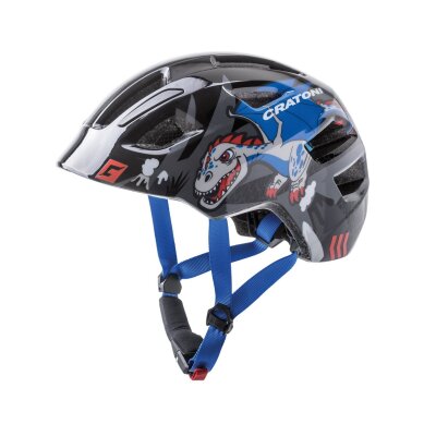 CRATONI Fahrradhelm Maxster (Kid) | Drache/schwarz glanz, Gr. XS/S (46-51cm)