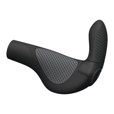 Ergon Lenkergriff GP3-L Evo mit Bar Ends schwarz/grau Large lang/lang regular schwarz