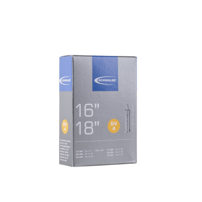 Schwalbe Fahrradschlauch DV Ventil Nr. 4 16/18" 32 mm 28/37-340/355