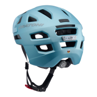 CRATONI Fahrradhelm Maxster Pro | metallic-blau matt, (51-56cm) S/M