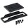 KLICKfix GTA Kupplungs-Set | schwarz, für Körbe/ Boxen und Taschen