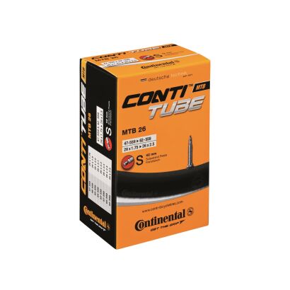 CONTINENTAL Schlauch "MTB 26" 47-559 , 26 x 1.75 50-559 , 26 x 1.90 54-559 , 26 x 2.10 57-559 , 26 x 2.125 62-559 , 26 x 2.5