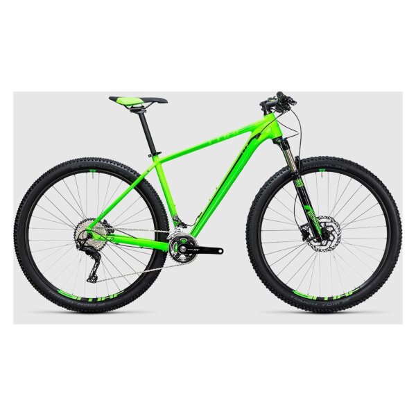 Cube LTD Pro 2x 27,5 - MTB Hardtail 2017 | green´n´black