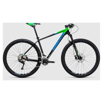 Cube Reaction GTC 2x 27,5 - MTB Hardtail 2017 | carbon´n´green