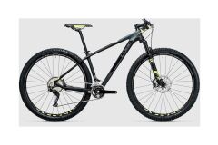 Cube Reaction GTC SL 2x 27,5 - MTB Hardtail 2017 | carbon´n´flashyellow