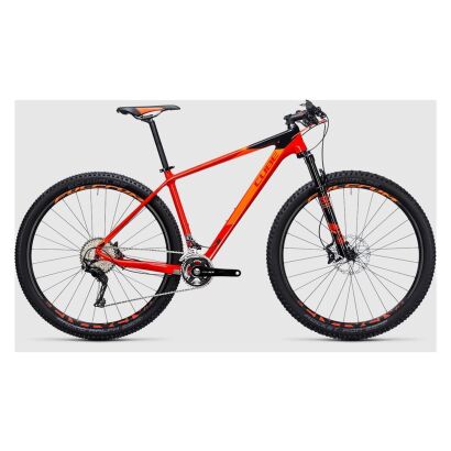 Cube Reaction GTC SL 2x 27,5 - MTB Hardtail 2017 | red´n´flashorange