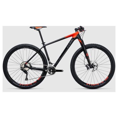 Cube Reaction GTC SLT 2x 27,5 - MTB Hardtail 2017 | carbon´n´flashred