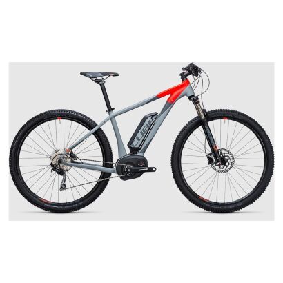 Cube Reaction Hybrid HPA Pro 500 27,5" E-Bike 2017 | grey´n´flashred