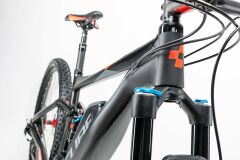 Cube Stereo Hybrid 120 HPA SL 500 29er E-Bike 2017 | black´n´flashred