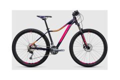 Cube Access WLS Pro 27,5 - Damen MTB Hardtail 2017 | aubergine´n´pink
