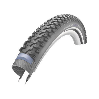 Schwalbe Reifen Marathon Plus MTB HS468 | 26x2.25" 57-559 sw-TwinSk.Refl.Per.SG DC