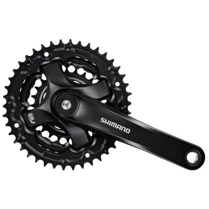 SHIMANO KURBELGARNITUR 42X34X24-170 SCHWARZ O.KETTENSCHUTZ, M.SCHRAUBEN