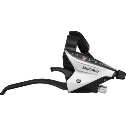 Shimano Schalt/Bremshebel 8-fach Silber.V-BRAKE