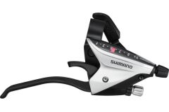 Shimano Schalt/Bremshebel 8-fach Silber.V-BRAKE