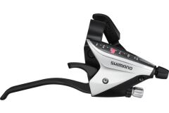 Shimano Schalt/Bremshebel 8-fach Silber.V-BRAKE