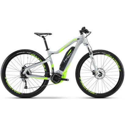Haibike SDURO HardNine 4.0 400Wh 9-G Acera 2017 | silber/neon grün matt