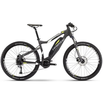 Haibike SDURO HardSeven 4.0 400Wh 9-G Acera 2017 | anthr/weiß/neon gelb matt