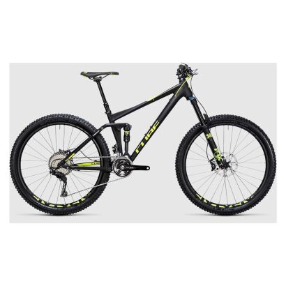 Cube Stereo 140 HPA Race 27.5 MTB Fully 27,5 2017 | black´n´flashyellow