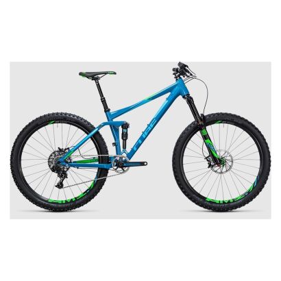 Cube Stereo 140 HPA SL 27.5 MTB Fully 27,5 2017 | blue´n´green