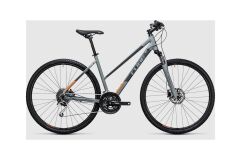 Cube Nature Crossbike Damen 2017 | grey´n´ flashorange
