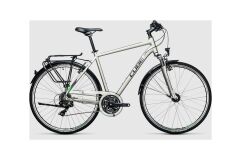 Cube Touring Trekkingrad 2017 | silver´n´flashgreen
