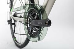Cube Touring Trekkingrad 2017 | silver´n´flashgreen