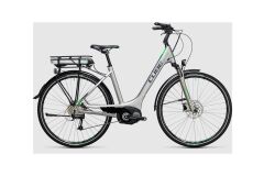 Cube Touring Hybrid ONE 400 Tiefeinsteiger E-Bike 2017 | silver´n´flashgreen