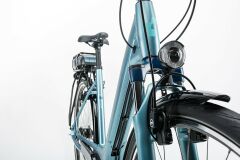 Cube Travel Hybrid ONE RT 400 Tiefeinsteiger E-Bike 2017 | bluegreen´n´blue