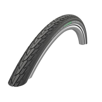 Schwalbe Reifen Road Cruiser HS484 Green | 28x1 3/8" 37-622 sw-TwinSkin Refl. KG GC