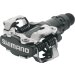 Shimano SPD Pedale PDM520 o.Reflektor(03) Mit Schuhplatte Schwarz