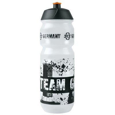 SKS Trinkflasche Large | 750ml, transparent mit Reifenmotiv
