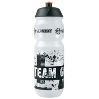 SKS Trinkflasche Large | 750ml, transparent mit Reifenmotiv