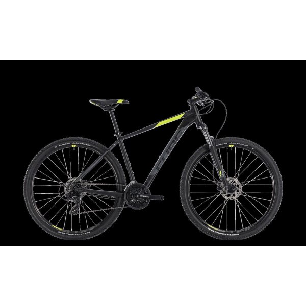 Cube Aim Pro 27,5 - MTB Hardtail 2018 | black´n´flashyellow