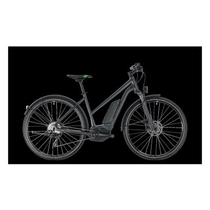 Cube Cross Hybrid Pro Allroad 400 Damen E-Bike 2018 | grey´n´flashgreen