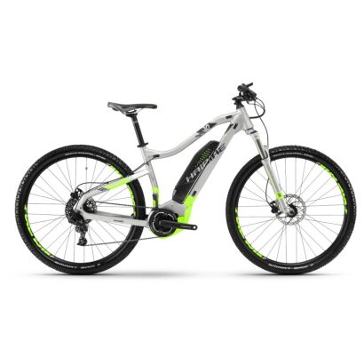 Haibike SDURO HardNine 3.0 29" E-MTB 2018 | Silber/Neongrün/Schwarz matt