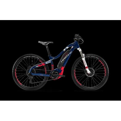 Haibike SDURO HardLife 3.0 Damen E-MTB 27,5" 2018 | Blau/Coral/Weiß