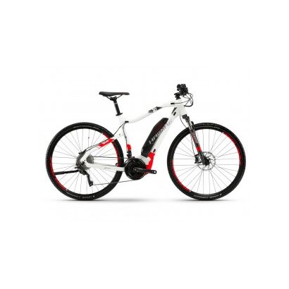 Haibike SDURO Cross 6.0 Cross E-Bike 2018 | Weiß/Rot/Anthrazit