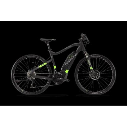Haibike SDURO Cross 6.0 Cross E-Bike 2018 | Schwarz/Grün/Titan matt