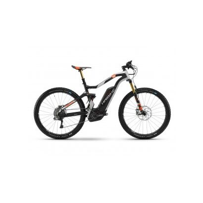 Haibike XDURO FullSeven Carbon 10.0 27,5" E-Fully 2018 | Carbon/Silber/Orange matt