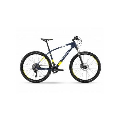 Haibike GREED HardSeven 7.0 Hardtail 2018 | Blau/Silber/Citron matt