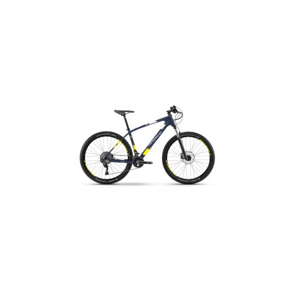 Haibike GREED HardSeven 7.0 Hardtail 2018 | Blau/Silber/Citron matt 35cm