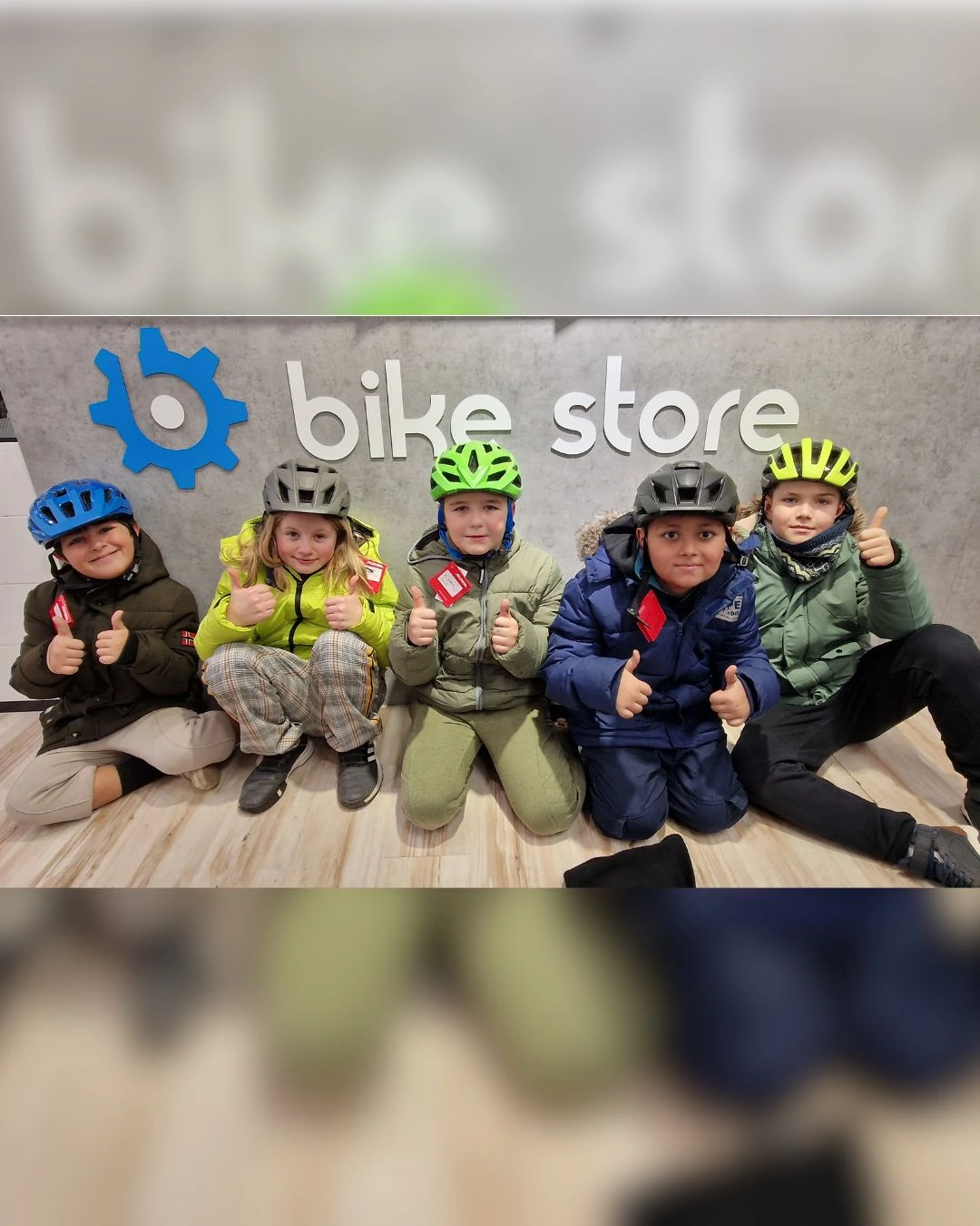 Fahrradhelm Spende bike-store Wunderburgschule Bamberg Kinder Verkehrssicherheit